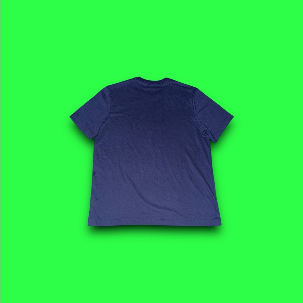 The nike tee Nike run swoosh dri-fit shirt navy blue men’s medium - Picture 3 of 4